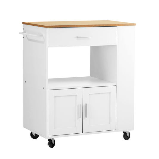 Rolling Kitchen Island Trolley Serving Cart
